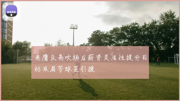 老鹰交易吹杨后薪资灵活性提升目标浓眉等球星引援